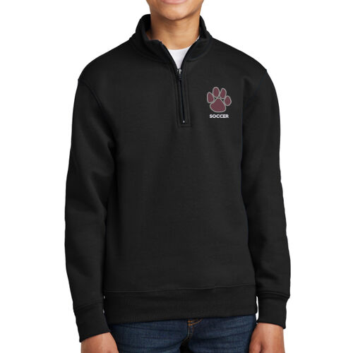 Youth Core Fleece 1/4-Zip Pullover Sweatshirt Thumbnail
