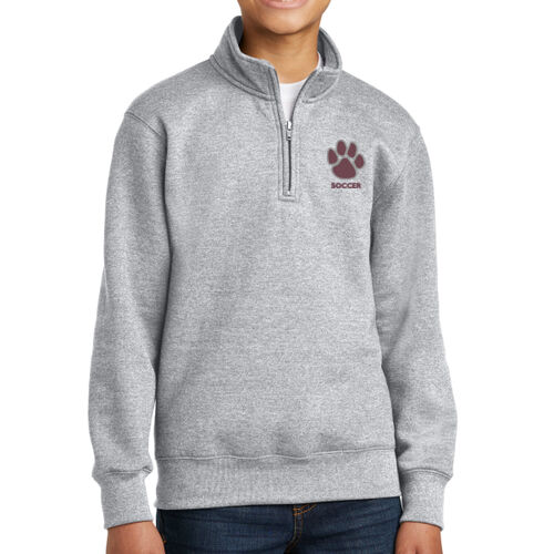 Youth Core Fleece 1/4-Zip Pullover Sweatshirt Thumbnail