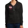 Women's Fitted Jersey Full Zip Hoodie Thumbnail