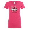 Women’s Glitter V-Neck T-Shirt Thumbnail