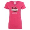 Women’s Glitter V-Neck T-Shirt Thumbnail
